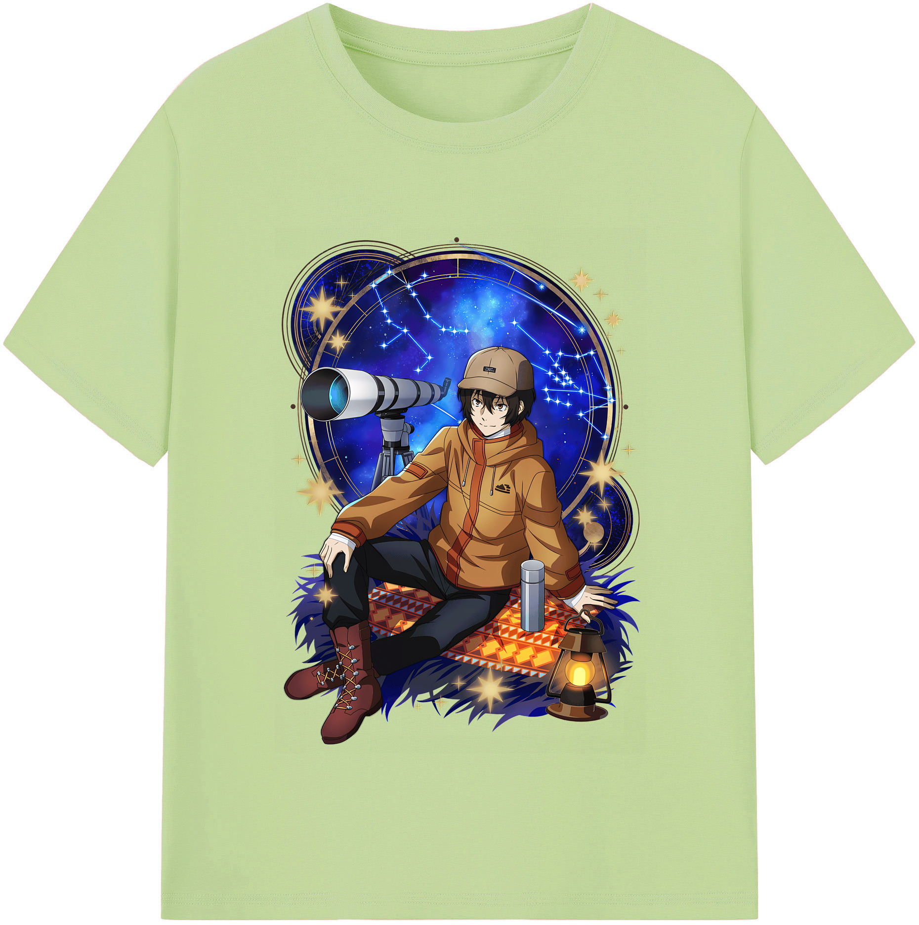 （画像用） 文豪ストレイドッグス Bungo Stray Dogs 綿100％半袖Tシャツ（フロントプリント）